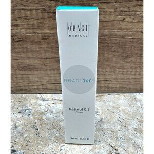 OBAGI Medical Obagi 360 Retinol Cream 0.5 Cream Net wt. 1 oz 28g NIB